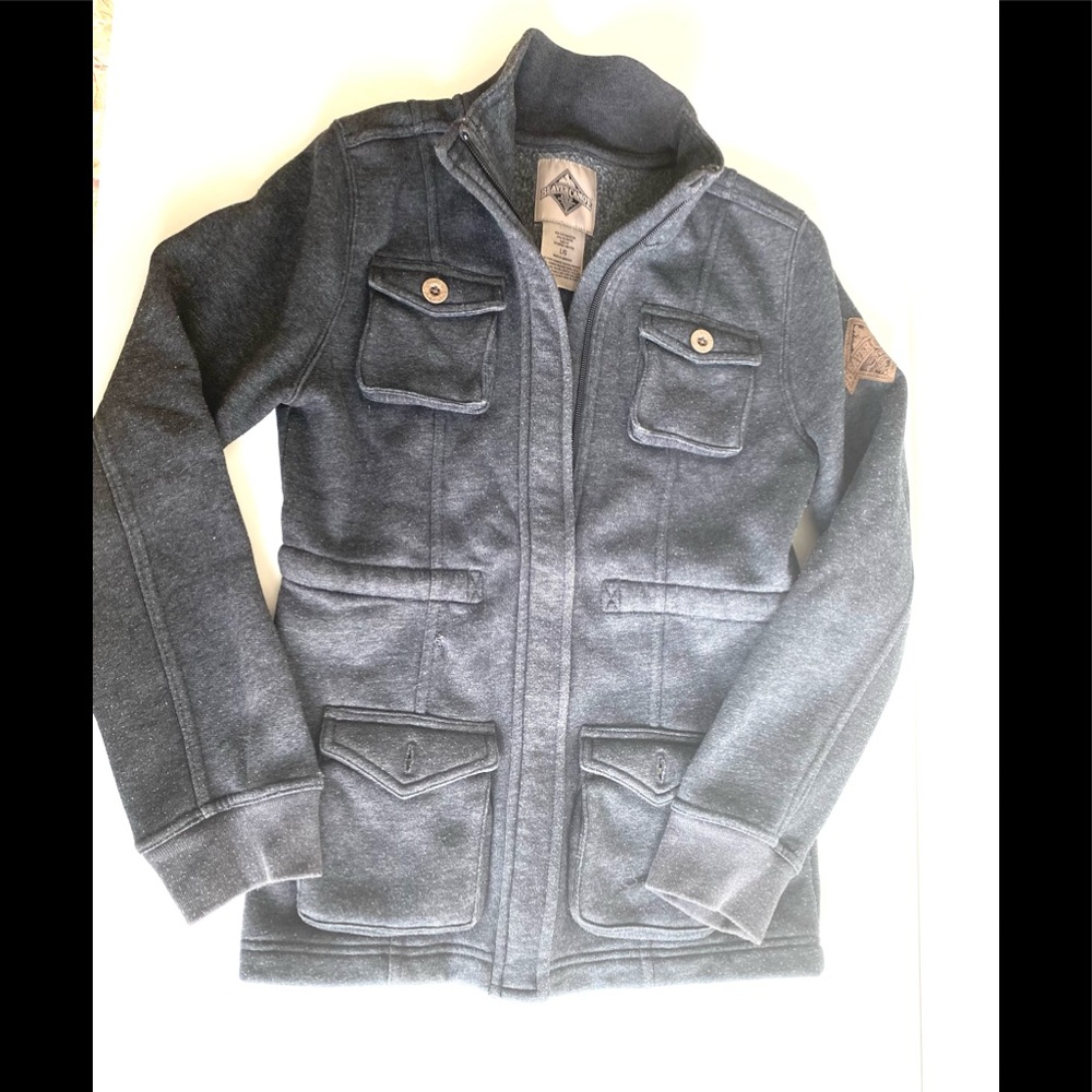 🛍 2 for $20! Beaver Canoe Girls Sweater/Jacket